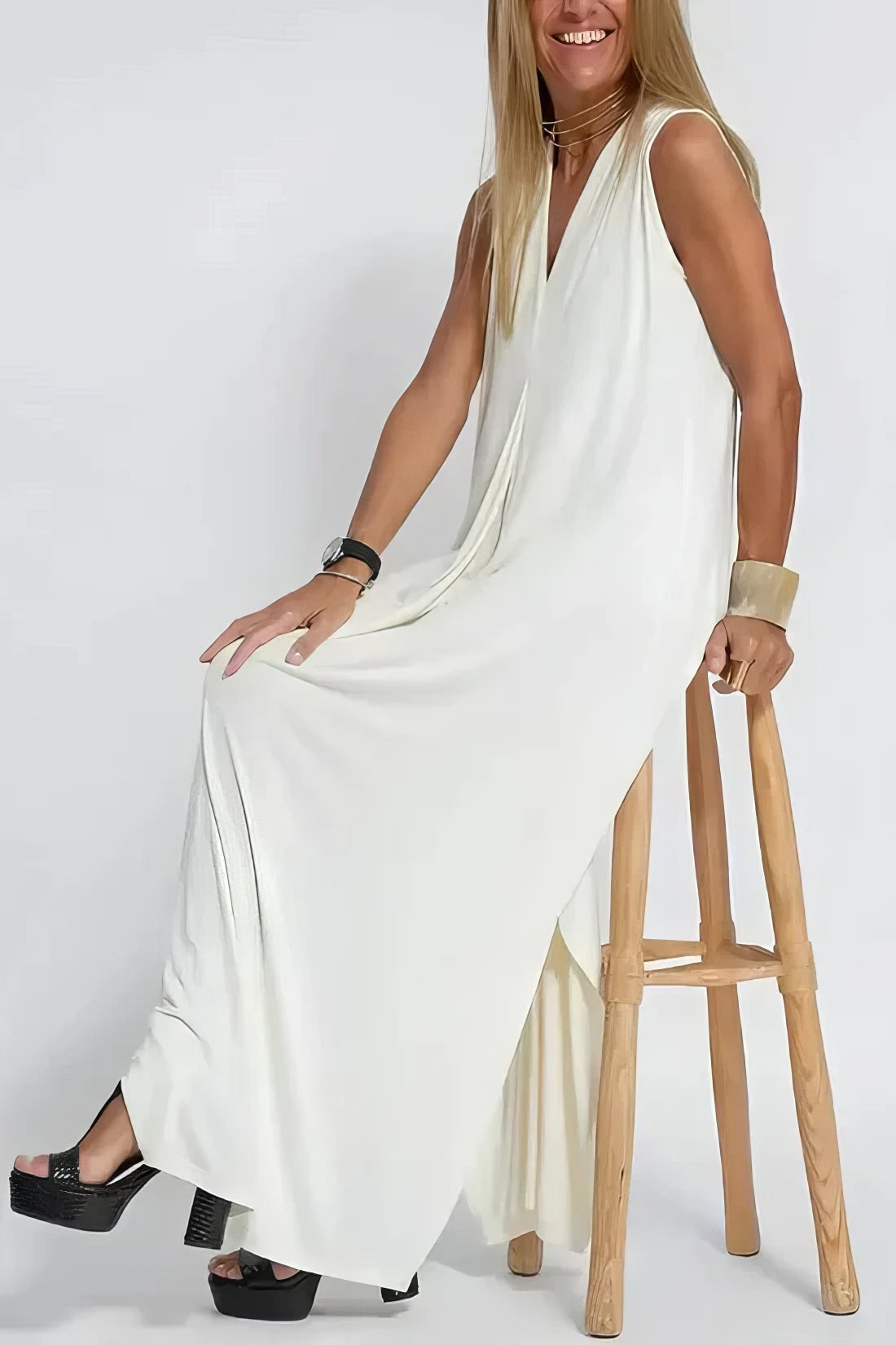 Mette | Elegant lang kjole