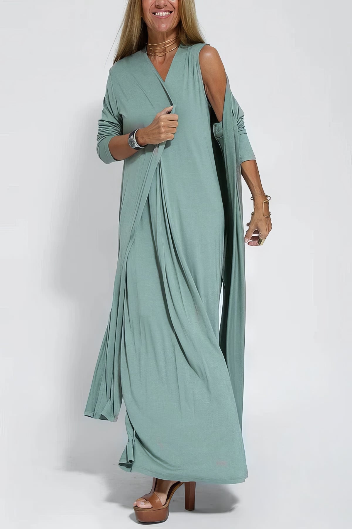Mette | Elegant lang kjole