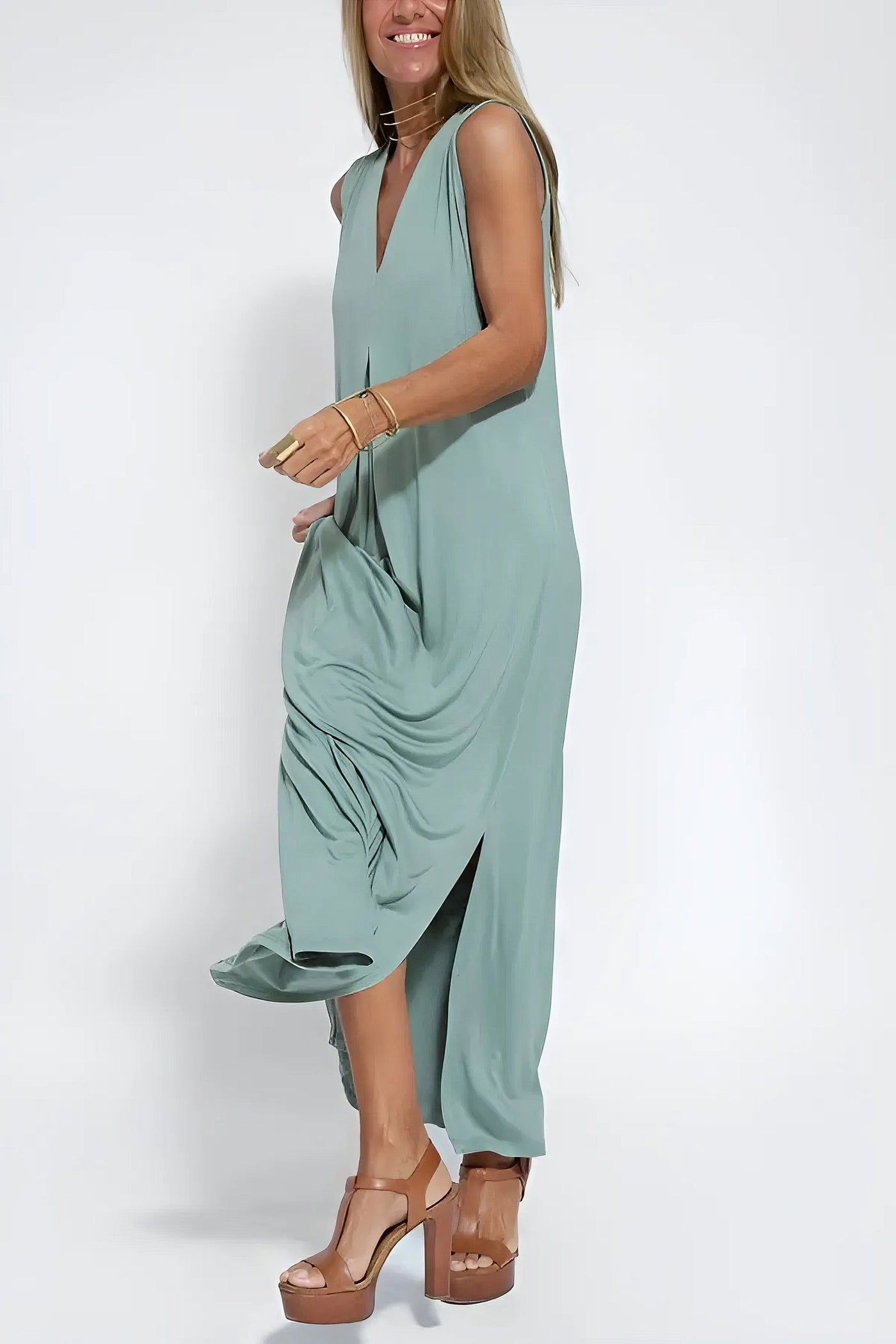 Mette | Elegant lang kjole